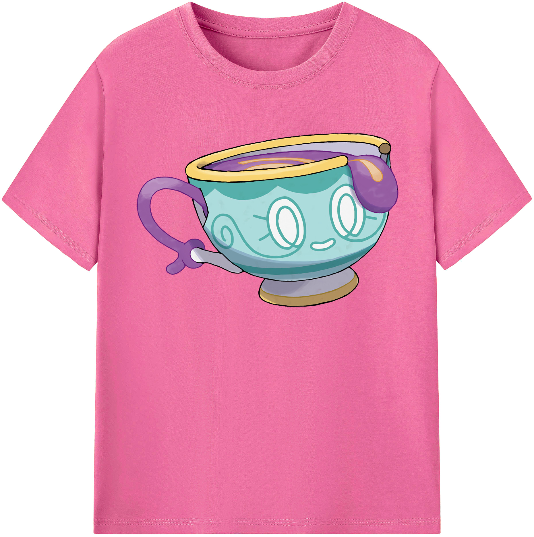 （画像用） ポケットモンスター Pokémon レディースカジュアルプリントTシャツ（綿100％）